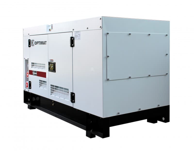GENERATOR AGREGAT OPTIMAT IQ16000 CUBE 14KW DIESEL TRÓJFAZOWY 400V