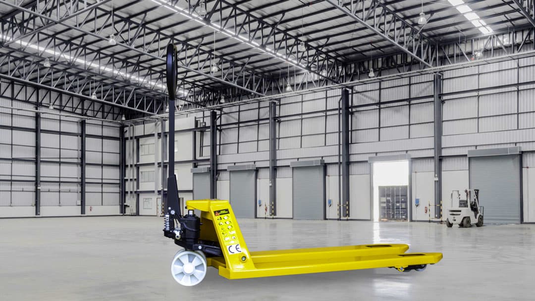 WÓZEK PALETOWY P2500 INDUSTRY VIBER-SYSTEM UDŹWIG 2500 KG NYLON