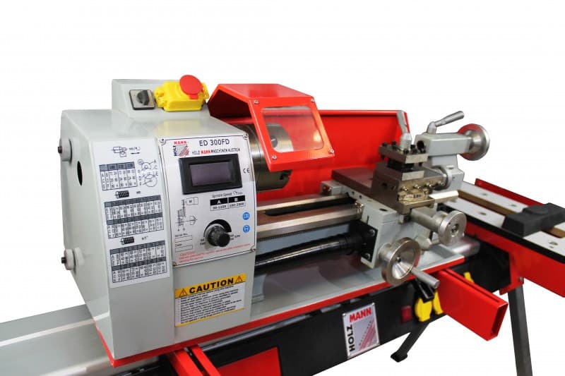 TOKARKA DO METALU HOLZMANN ED 300FD 300MM ROZSTAW KŁÓW 180MM NAD ŁOŻEM
