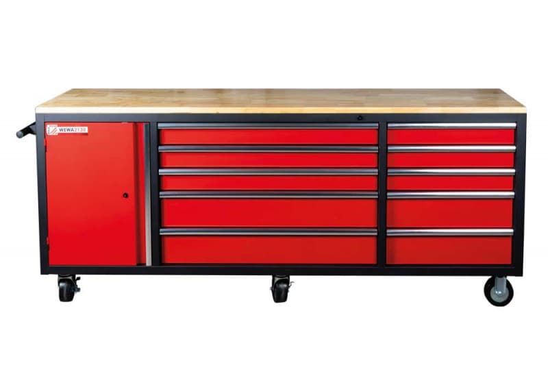 MOBILNY STÓŁ WARSZTATOWY HOLZMANN WEWA2130 SZAFKA NARZĘDZIOWA 950 KG