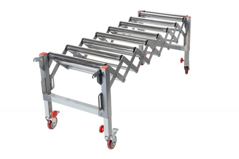 PODAJNIK ROLKOWY HOLZMANN RB9A 9 ROLEK 130 KG REGULOWANY 500-1400 MM