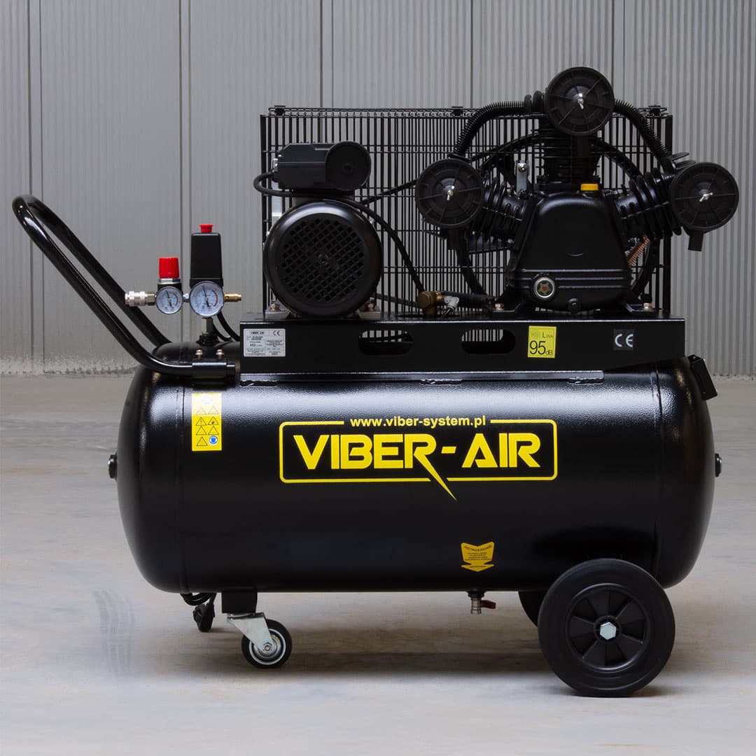 VIBER-AIR 3V100L230V KOMPRESOR TRZYTŁOKOWY 2,2KW 100L 230V WYSOKA WYDAJNOŚĆ