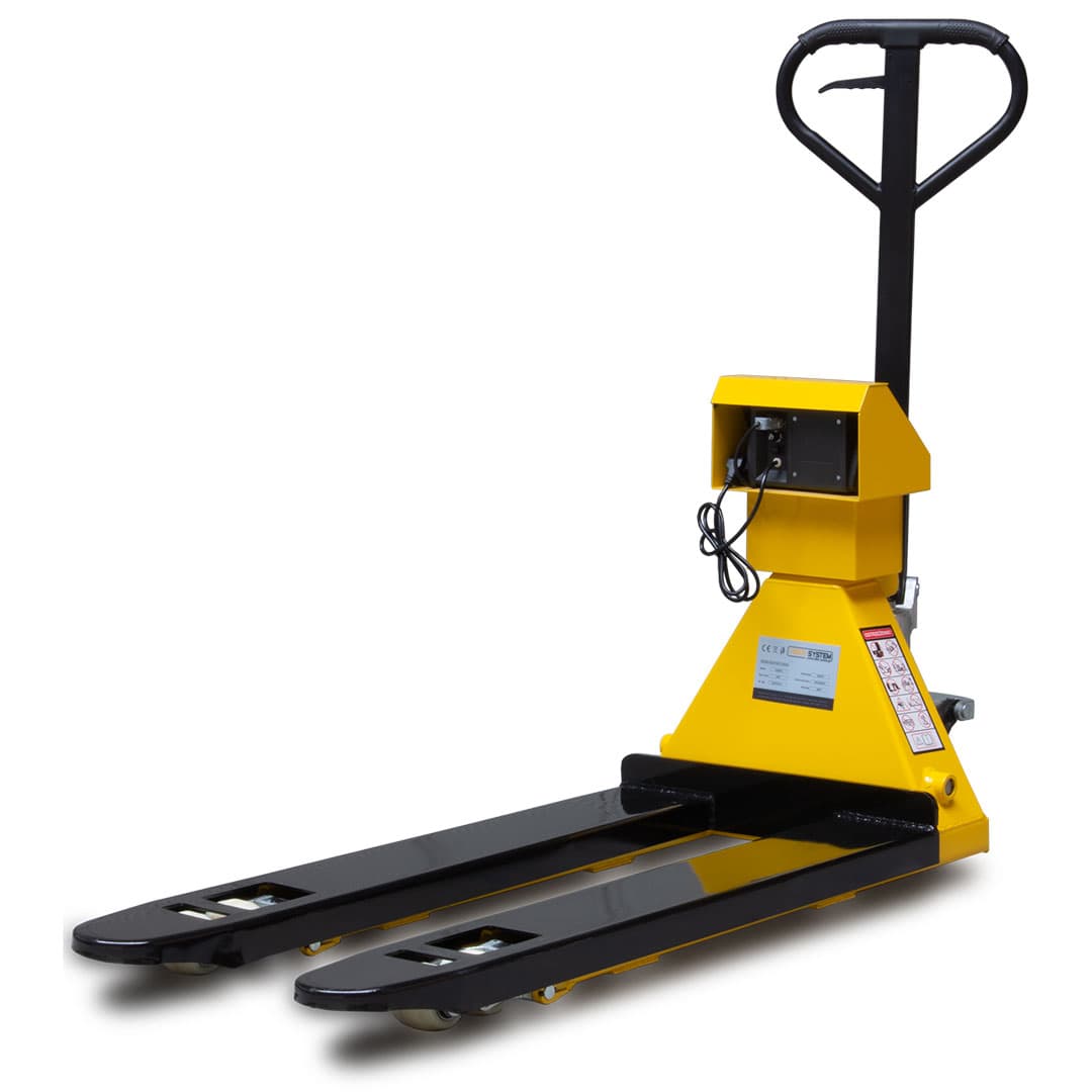 WÓZEK PALETOWY Z WAGĄ CYFROWĄ VIBER-SYSTEM P2500W_V2 2500 KG