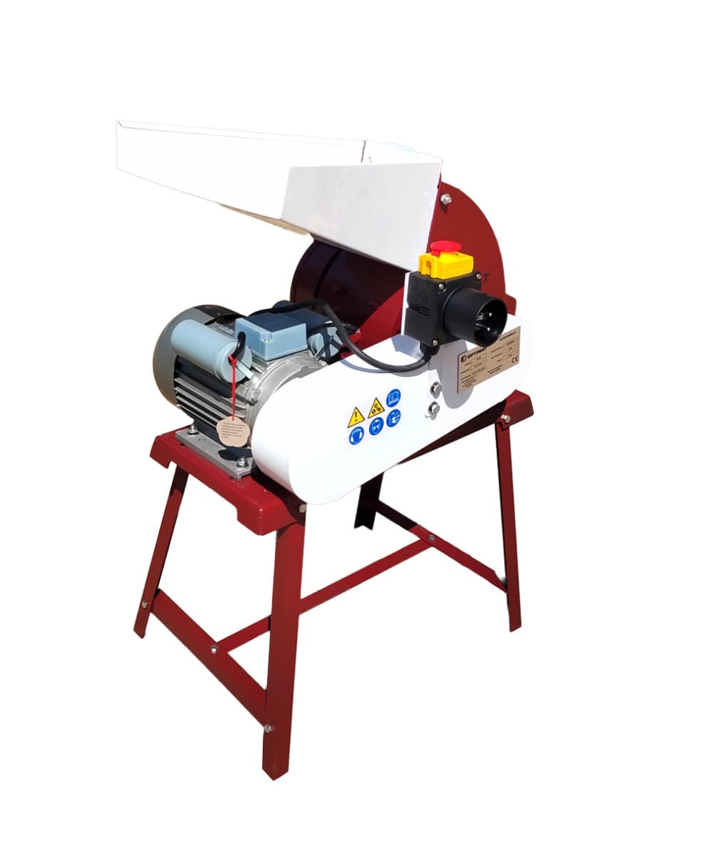 OPTIMAT RB150 MŁYN BIJAKOWY ROZDRABNIACZ DO BIOMASY 2,2 KW 150 KG/H SITO 6 MM