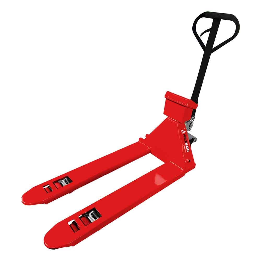 WÓZEK PALETOWY Z WAGĄ HOLZMANN HUB30KG 3000 KG PALEĆIAK 3 TONY