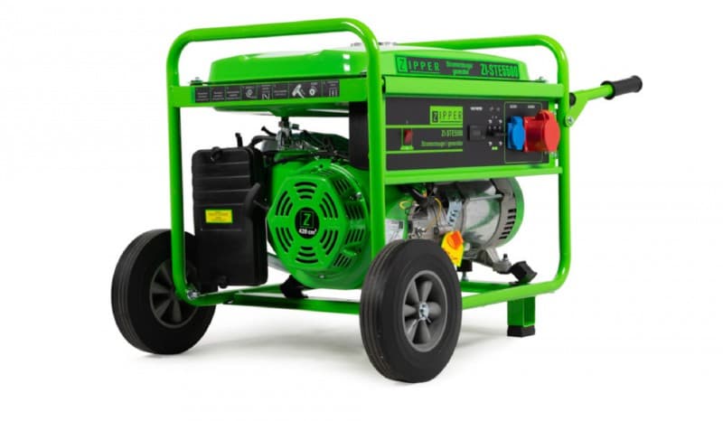 GENERATOR AGREGAT PRĄDOTWÓRCZY AVR BENZYNOWY ZIPPER ZI-STE5500 5500W
