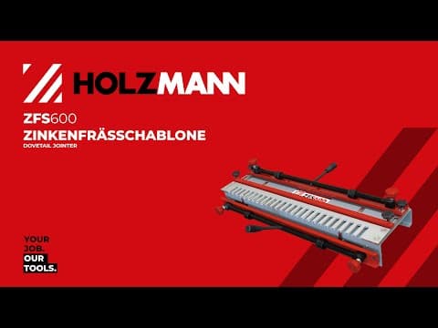 SZABLON DO FREZOWANIA POŁĄCZEŃ JASKÓLCZY OGOŃ HOLZMANN ZFS600 AKCESORIUM