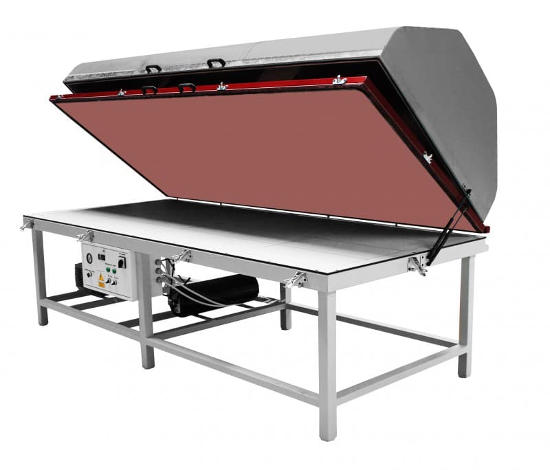 PRASA PRÓŻNIOWA MEMBRANOWA OPTIMAT FACTOR XL 3350X1250 MM FORNIROWANIE