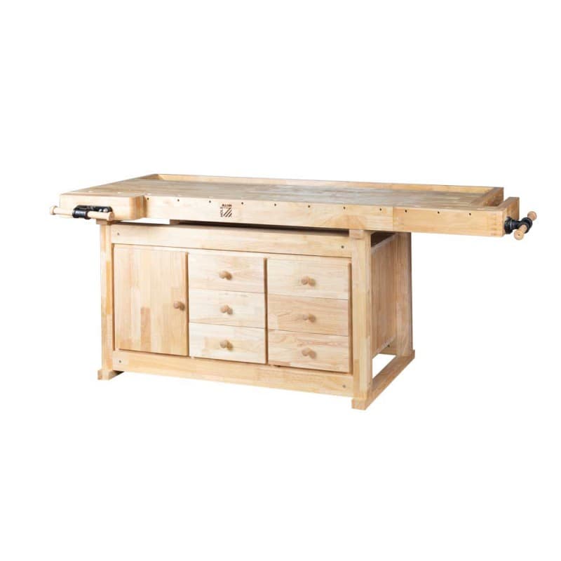 STRUGNICA STÓŁ STOLARSKI HOLZMANN WB 210C Z SZUFLADĄ I ZACISKIEM 2100 MM
