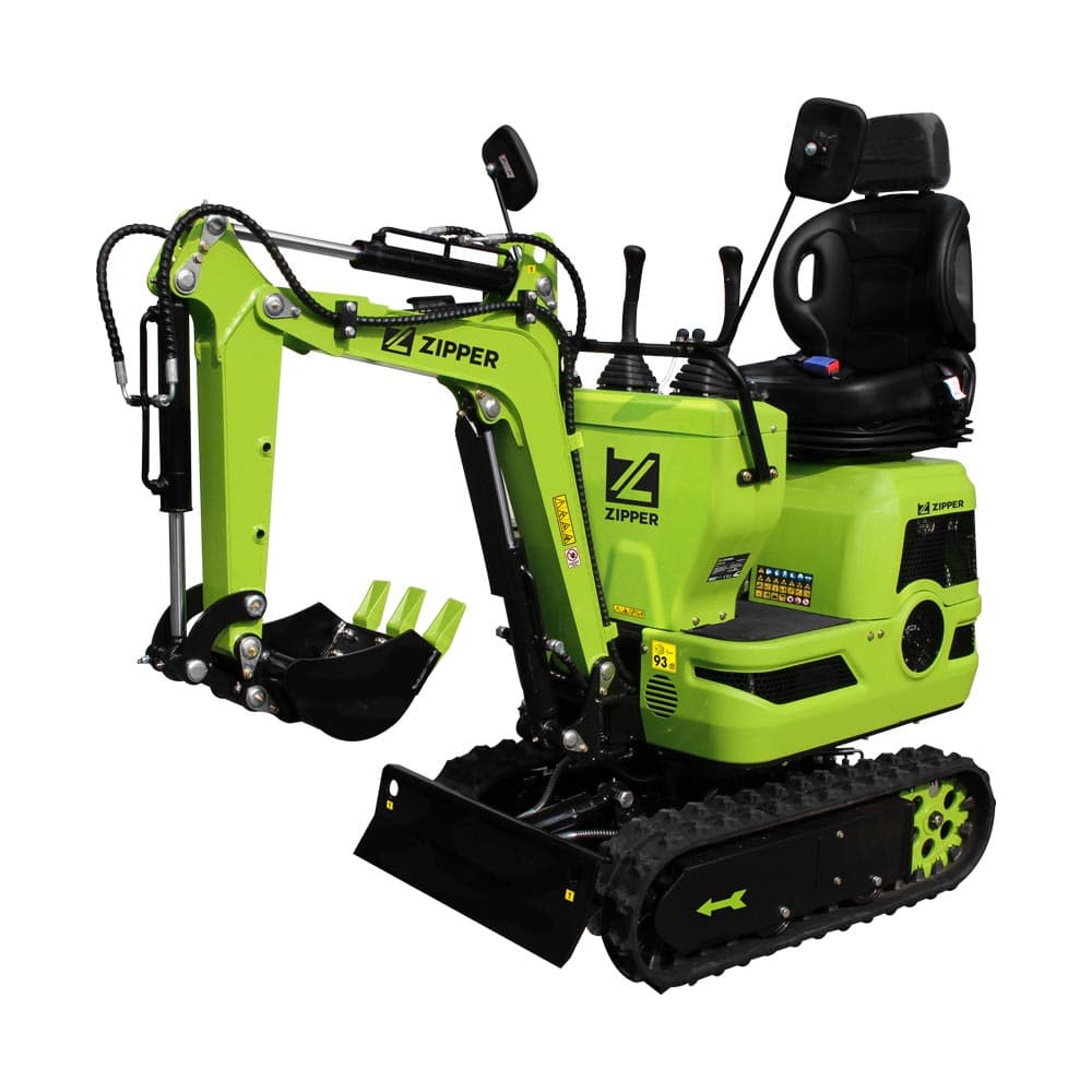 MINIKOPARKA ZIPPER ZI-MBG600H 6,8 KW SILNIK BENZYNOWY GUMOWE GĄSIENICE