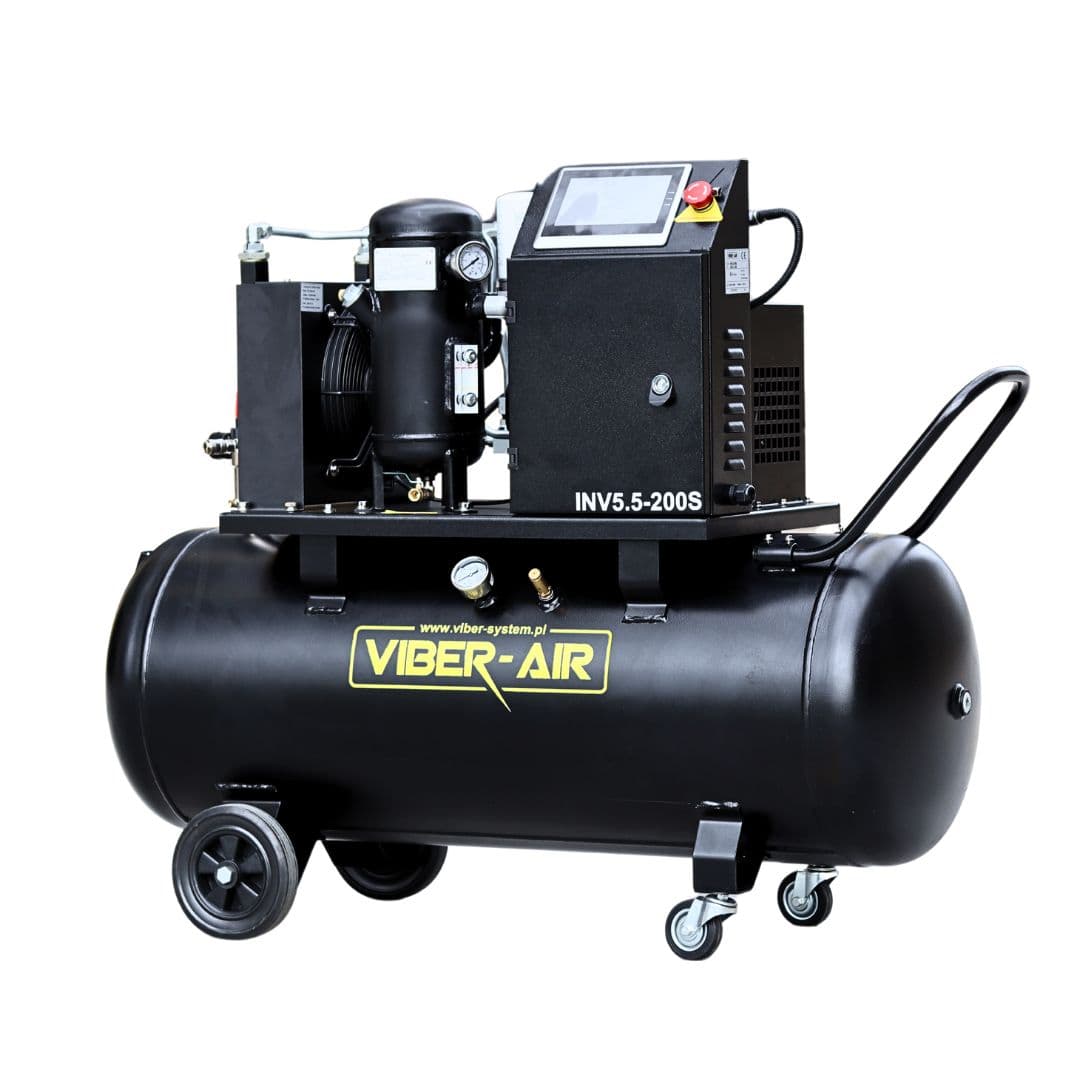 VIBER-AIR INV5.5-200S KOMPRESOR ŚRUBOWY Z FALOWNIKIEM 5,5KW 200L