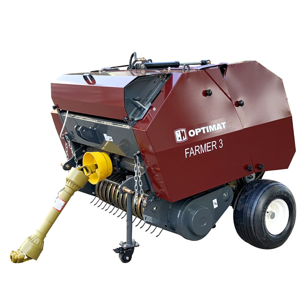 MINI PRASA BELUJĄCA OPTIMAT FARMER 3 650X930MM DO SIANA I SŁOMY
