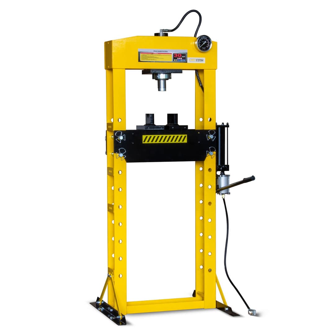 PRASA HYDRAULICZNA WARSZTATOWA 30 TON VIBER-SYSTEM WP30 PNEUMATYCZNO-RĘCZNA