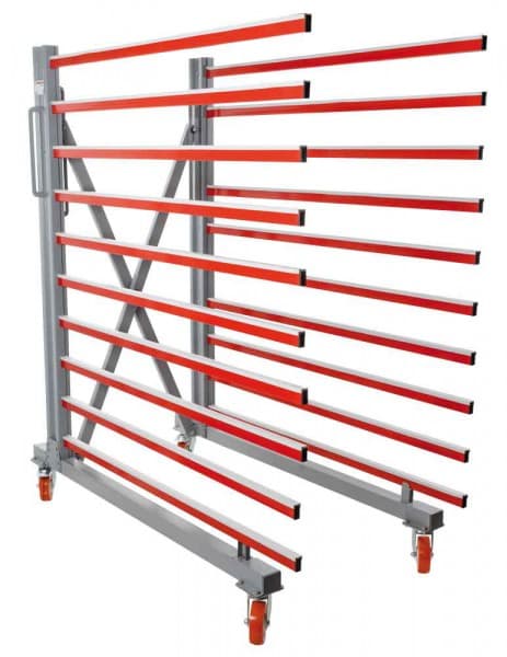 HOLZMANN TAW140 ROZCIĄGANY WÓZEK LAKIERNICZY STOJAK REGAŁ MOBILNY 500 KG