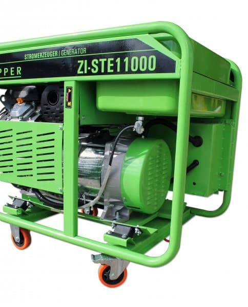 GENERATOR AGREGAT PRADOTWORCZY BUDOWLANY AVR BENZYNOWY ZIPPER ZI-STE11000 100