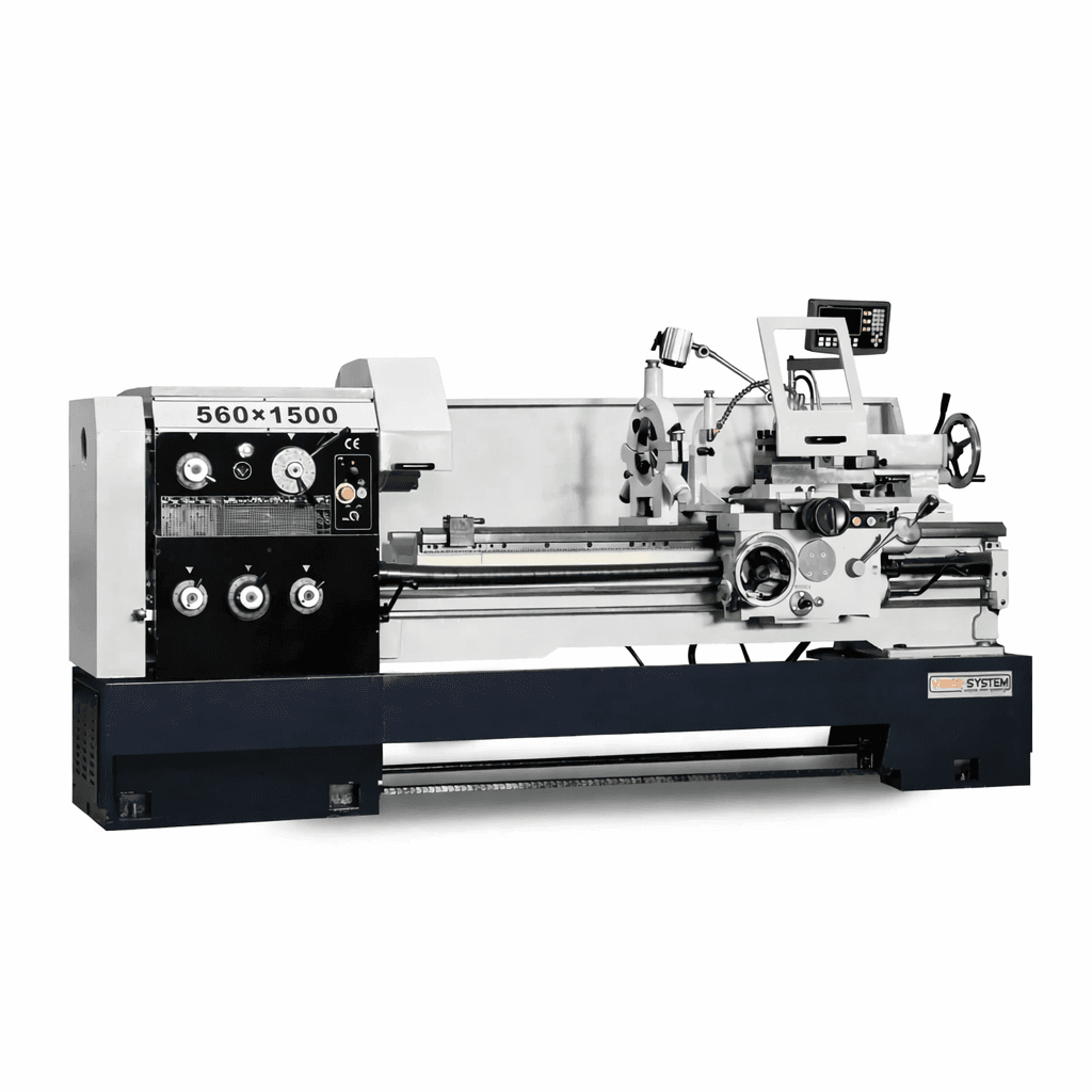 TOKARKA DO METALU VIBER-SYSTEM 560X1500 Z CYFROWYM ODCZYTEM 3 OSI