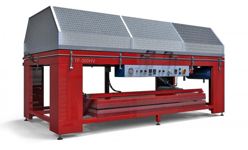 PRASA PRÓŻNIOWA MEMBRANOWA OPTIMAT TF-300HV DO FORNIROWANIA I TERMOFORMOWAN