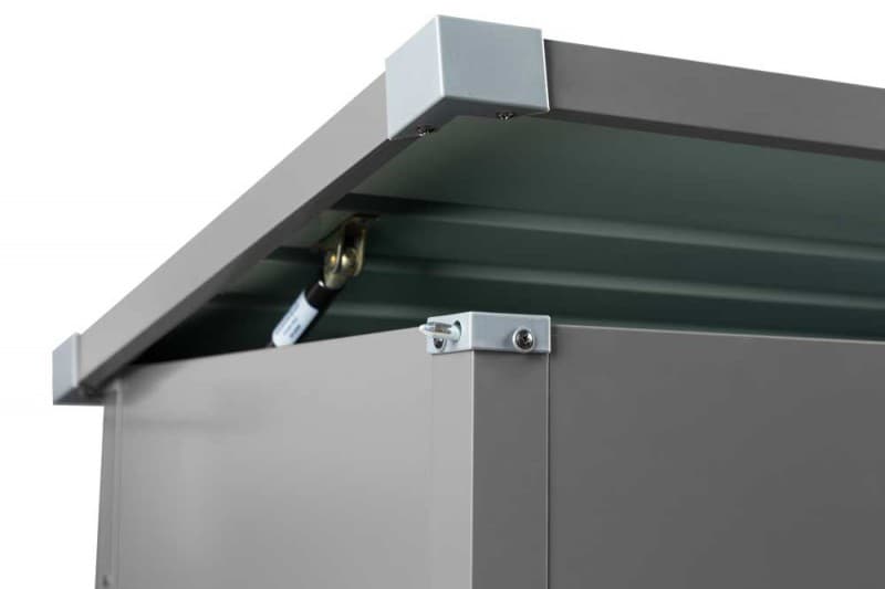 SKRZYNIA METALOWA OGRODOWA ZIPPER ZI-GAB132AN 500L ANTRACYT