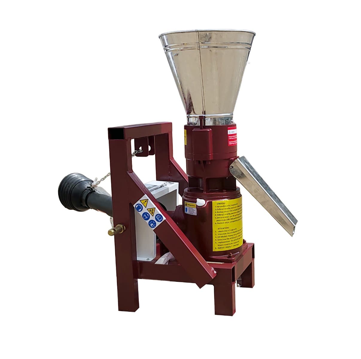 PRZEMYSŁOWA PELECIARKA GRANULATOR OPTIMAT PP120WOM DO CIĄGNIKA 120KG/H
