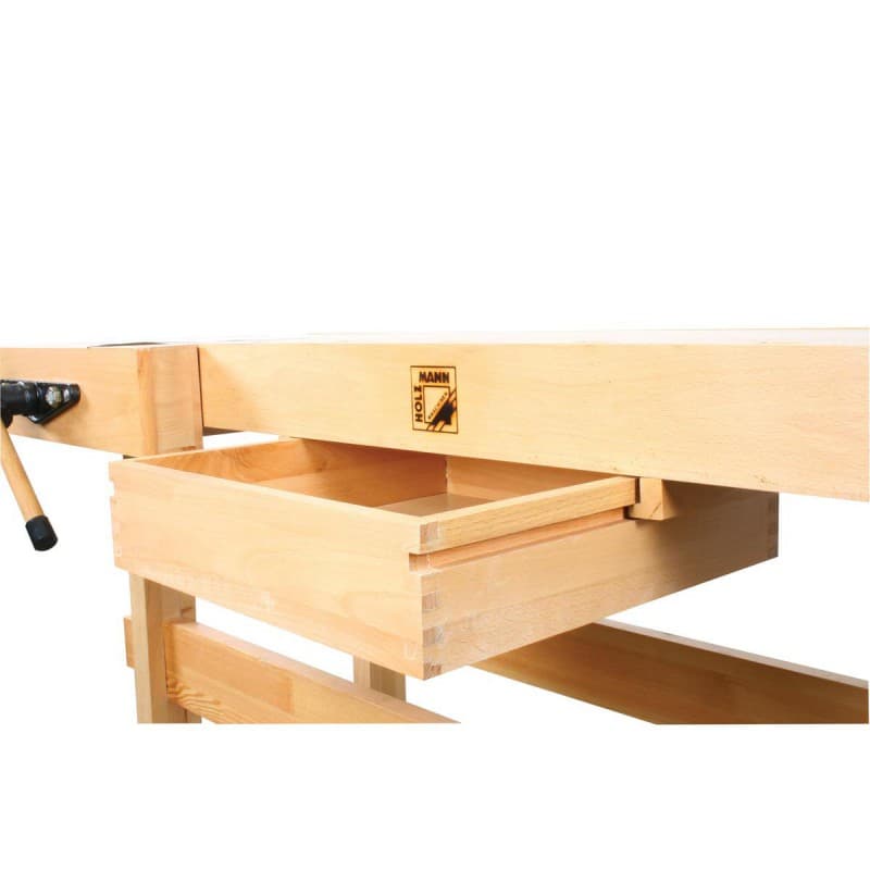 STRUGNICA STÓŁ STOLARSKI HOLZMANN WB210 Z SZUFLADĄ I ZACISKIEM 2100MM
