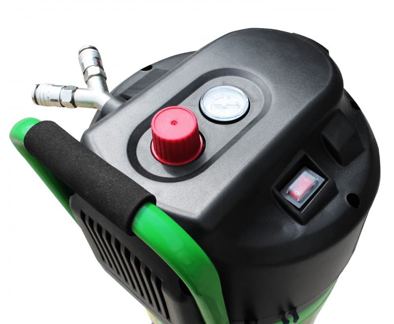 KOMPRESOR SPRĘŻARKA ZIPPER ZI-COM50-10 50L BEZOLEJOWY MOBILNY