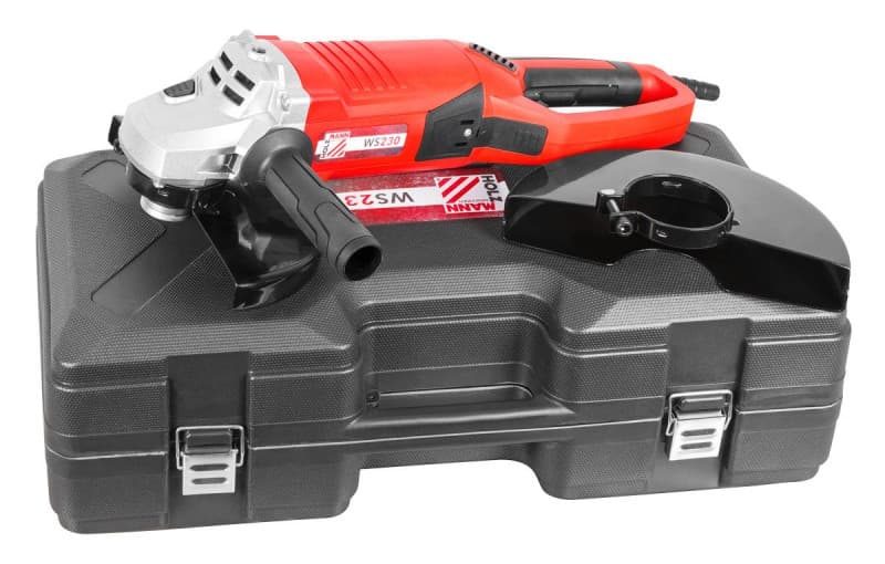 SZLIFIERKA KĄTOWA HOLZMANN WS230 2500W 230MM DO METALU NARZĘDZIE WARSZTATOW