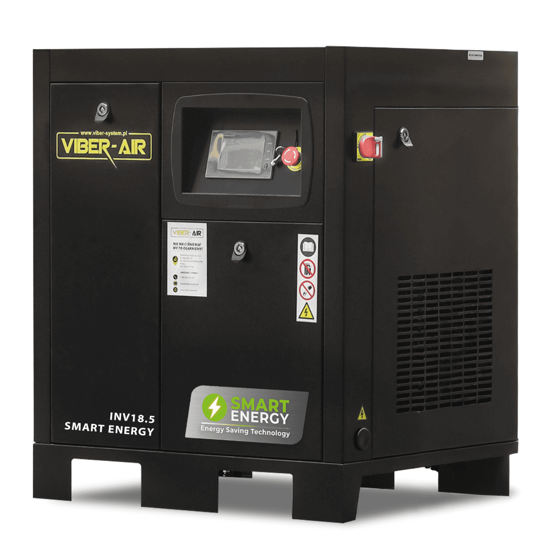 SPRĘŻARKA ŚRUBOWA Z FALOWNIKIEM VIBER-AIR INV18.5 SMART ENERGY 18.5KW 2000L