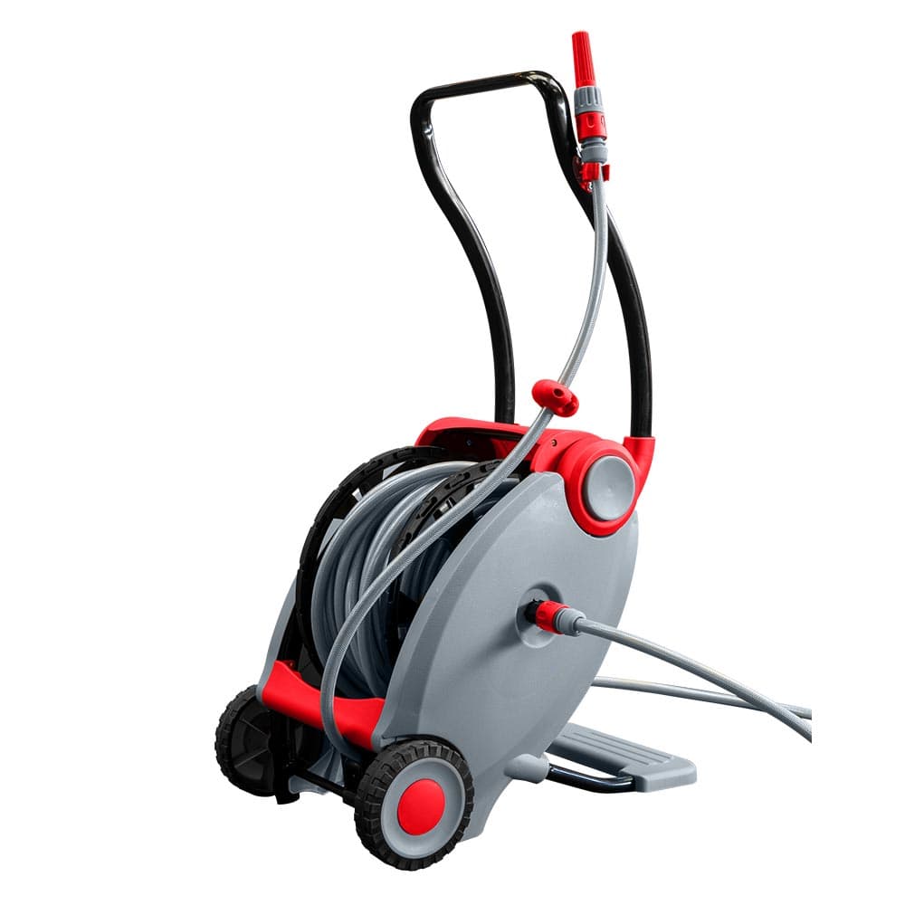 HOLZMANN WSR40PRO MOBILNY WÓZEK NA WĄŻ OGRODOWY 40M ZWIJACZ DO NAWADNIANIA