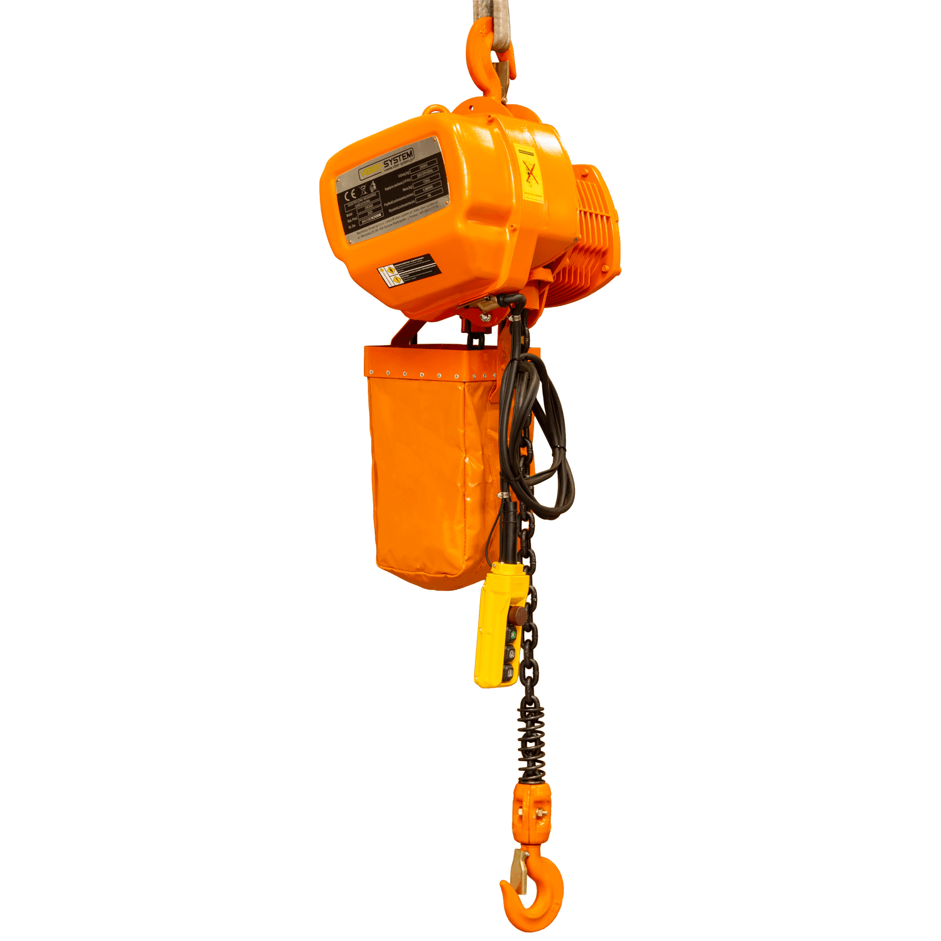 ELEKTRYCZNA WCIĄGARKA ŁAŃCUCHOWA VIBER-SYSTEM EW2000 2000 KG 4M PRZEMYSŁOWA