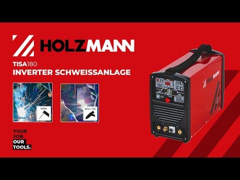 SPAWARKA INWERTOROWA HOLZMANN TISA180 WIG TIG 180A 230V MMA PULSE